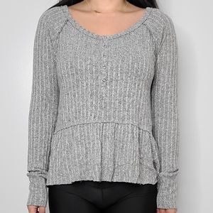 Gray sweater